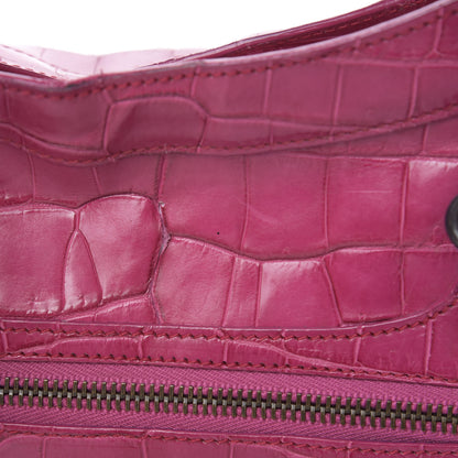 Balenciaga Crocodile City Cypress Magenta 22 of 23