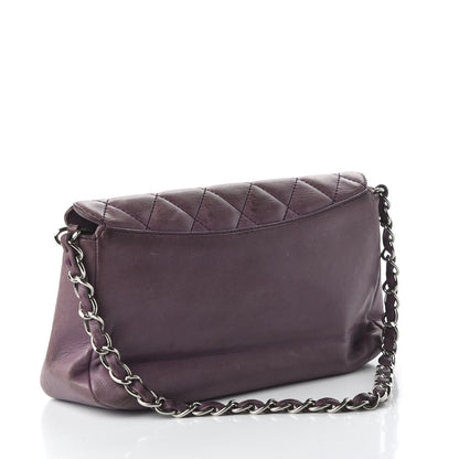 Chanel Lambskin Quilted Small Single Flap Bag Purple 3 of 13