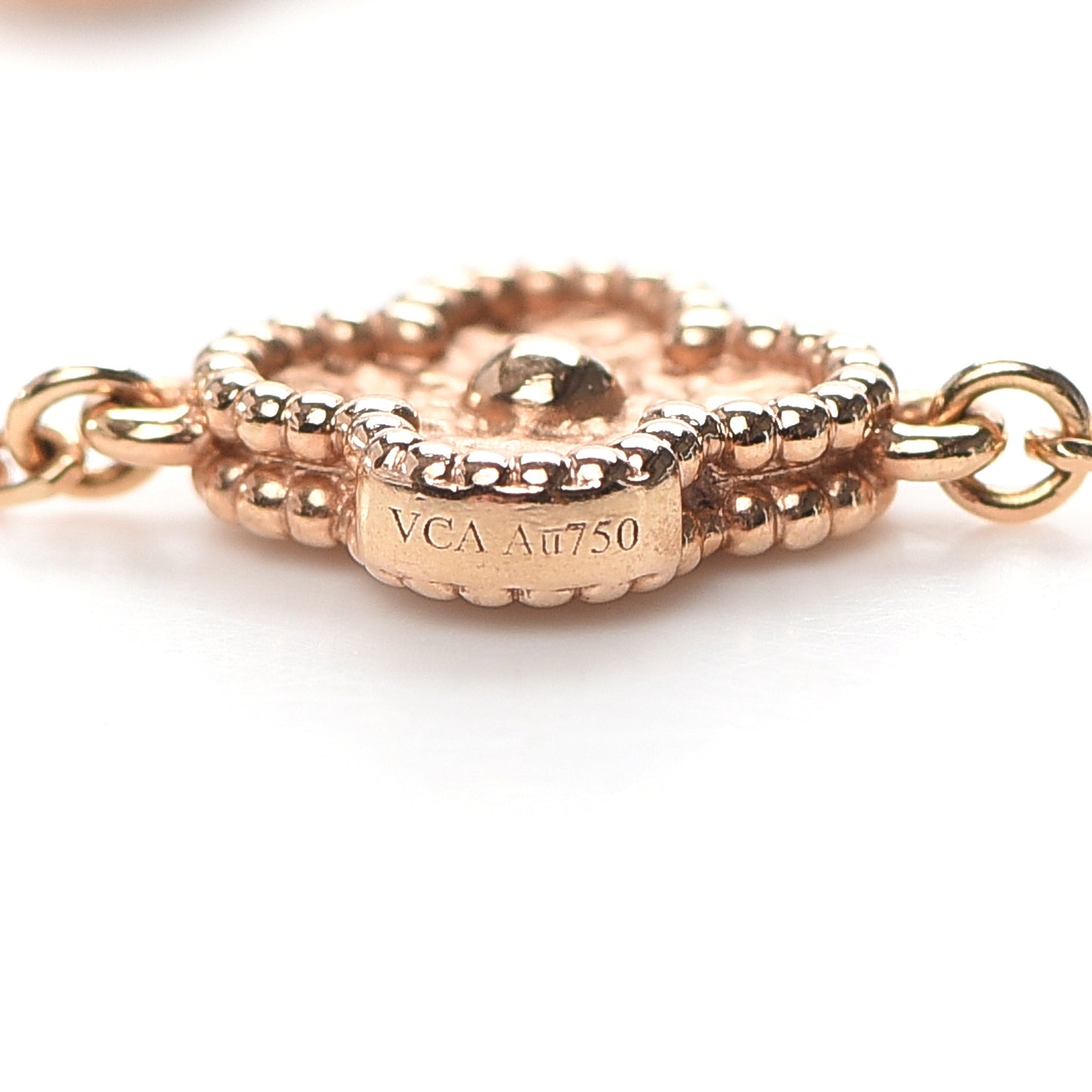 18K Rose Gold 6 Motifs Sweet Alhambra Bracelet