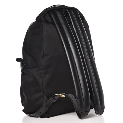 Stella McCartney Nylon Falabella Logo Go Backpack Black White 2 of 10