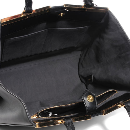 Fendi Vitello Elite Large 3Jours Tote Black 5 of 12