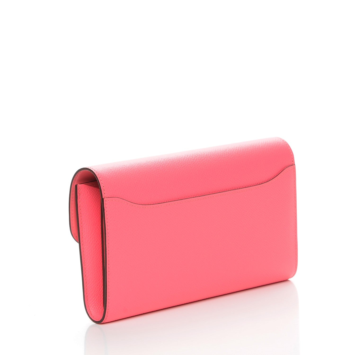 Hermes Epsom Constance Long Wallet Rose Azalee 3 of 7