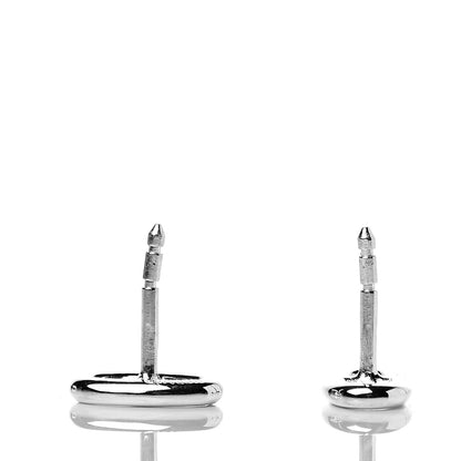 Hermes Sterling Silver TPM Farandole Earrings 6 of 7