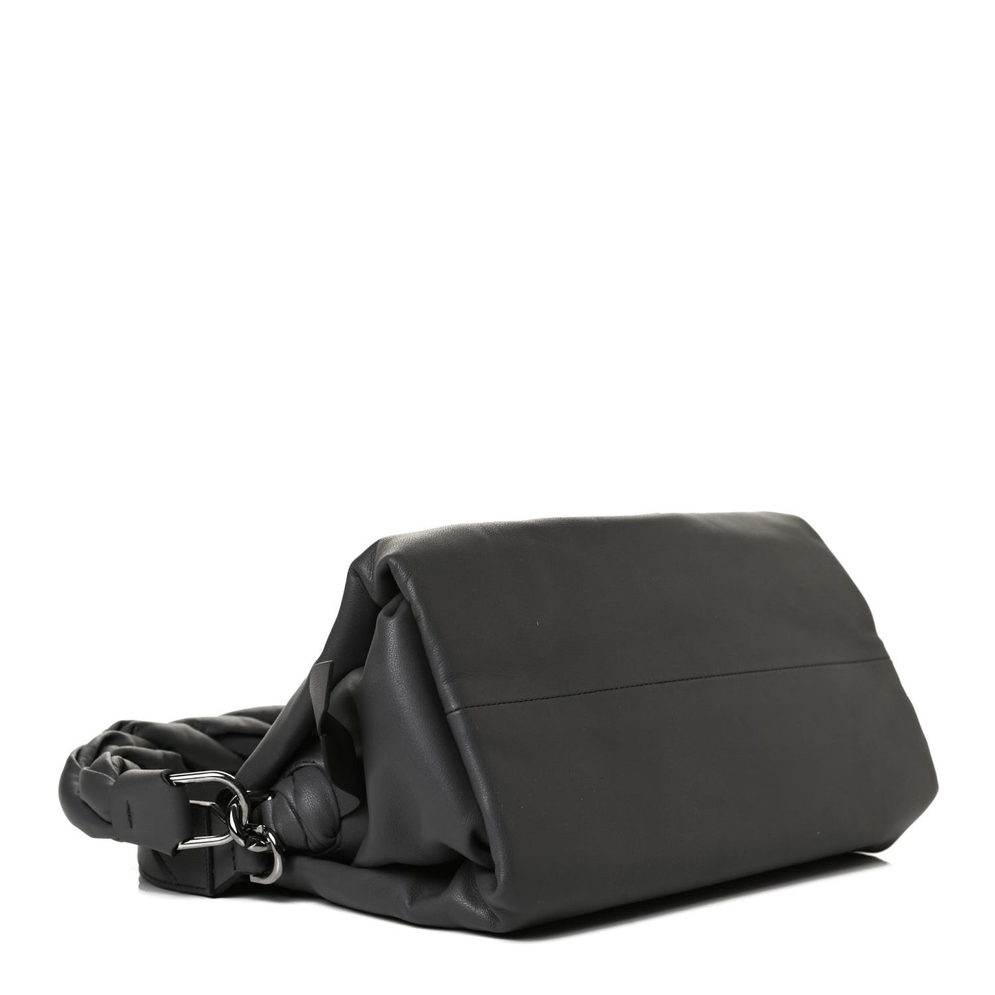 Calfskin Medium ID93 Satchel Storm Grey