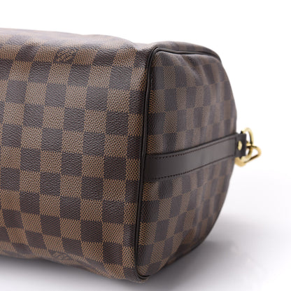 Louis Vuitton Damier Ebene Speedy Bandouliere 30 8 of 11