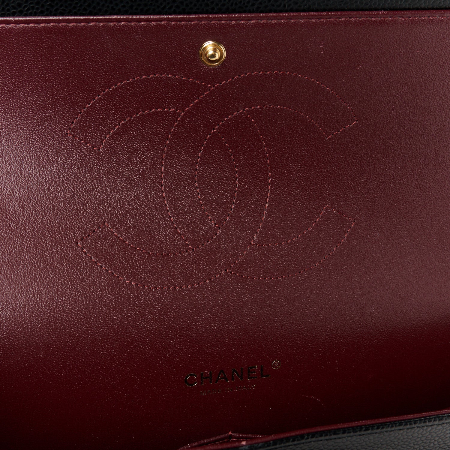 Chanel Caviar Quilted Maxi Double Flap Black 6 of 12