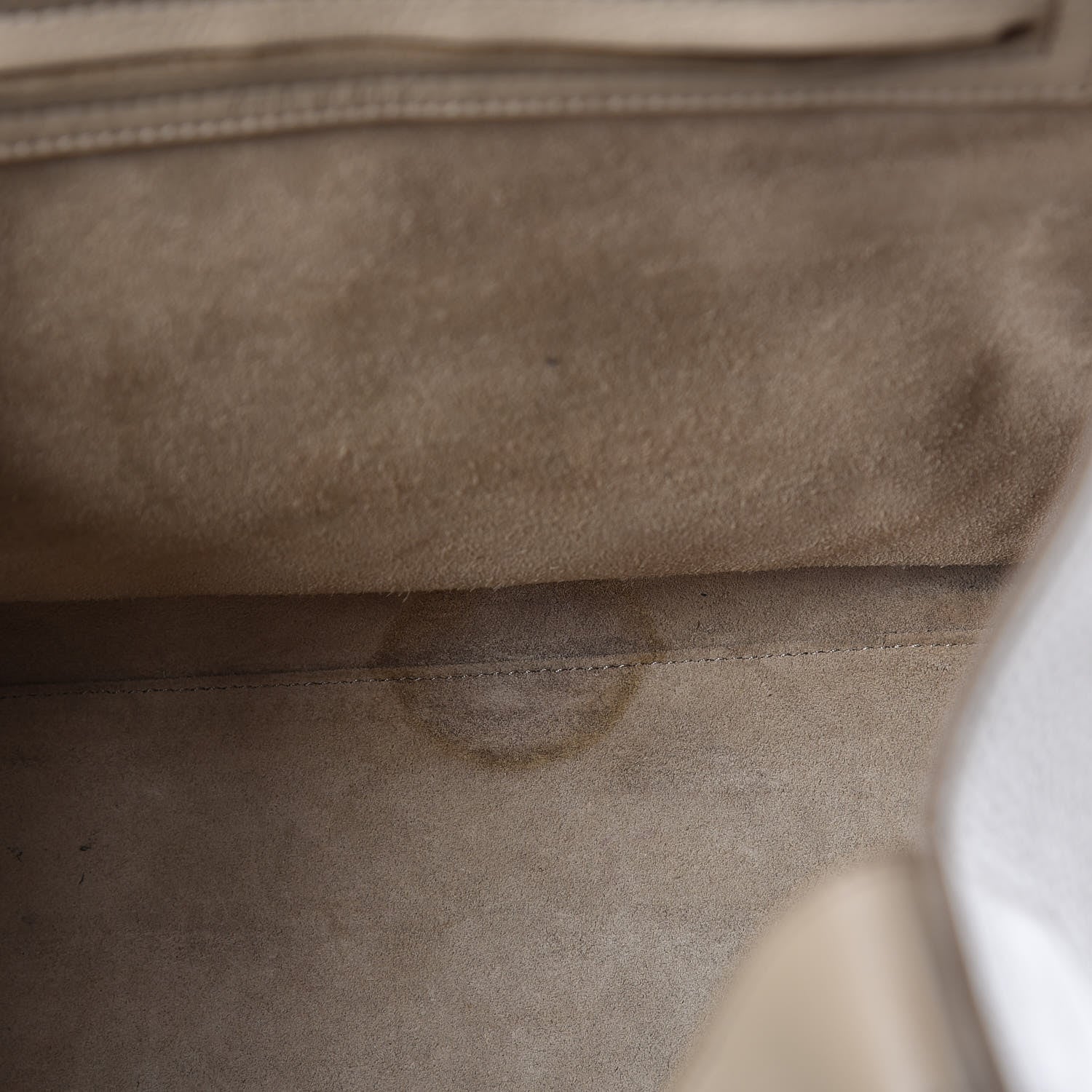 Celine Supple Calfskin Medium Phantom Luggage Beige 7 of 11