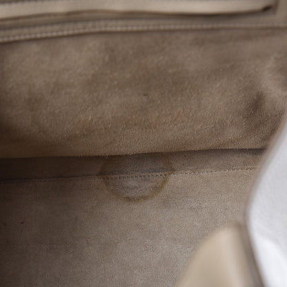 Celine Supple Calfskin Medium Phantom Luggage Beige 7 of 11