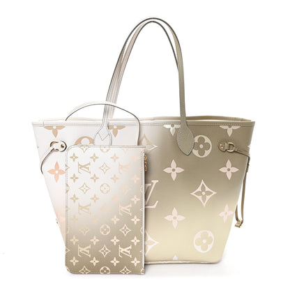 Louis Vuitton Monogram Giant Spring In The City Neverfull MM Sunset Kaki 3 of 10
