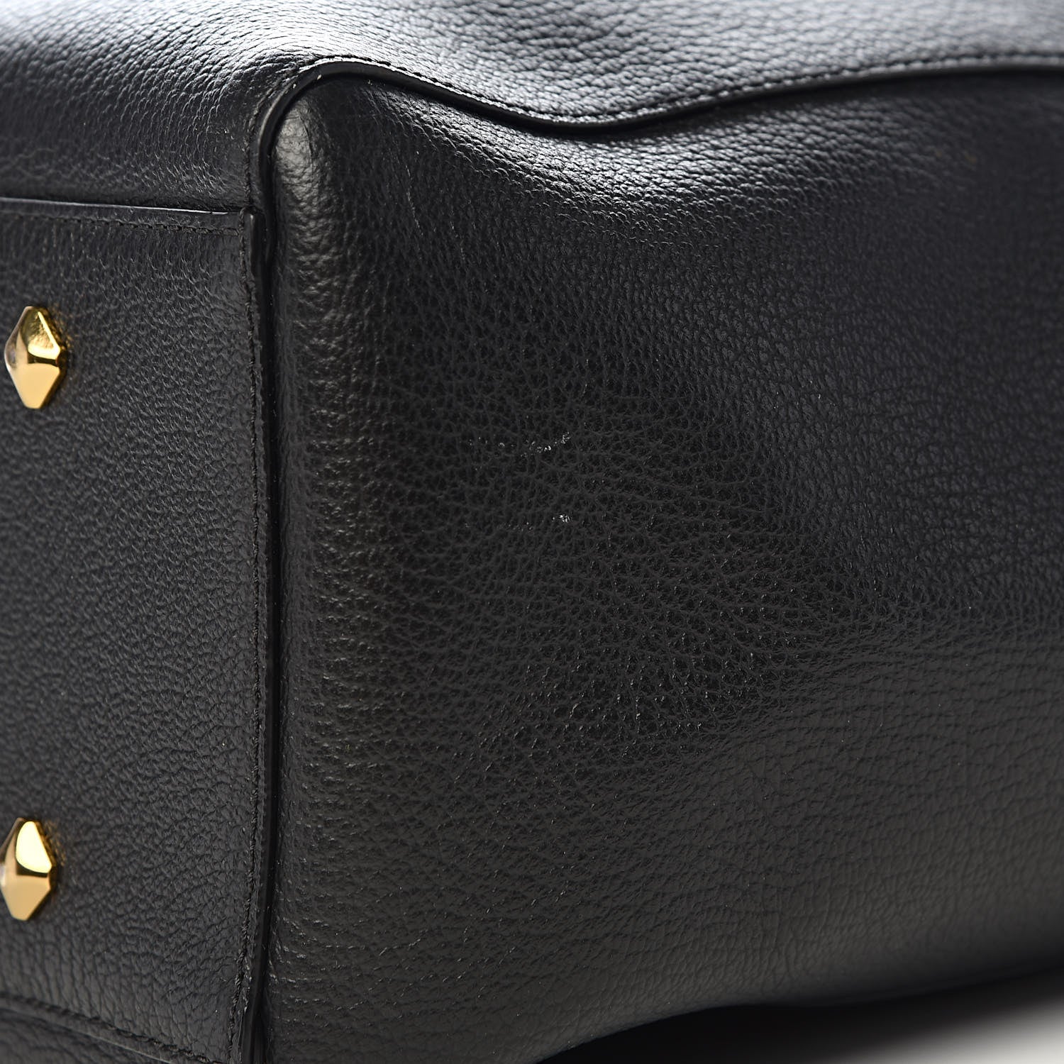 MCM Grained Calfskin Large Reversible Wandel Tote Black 14 of 19