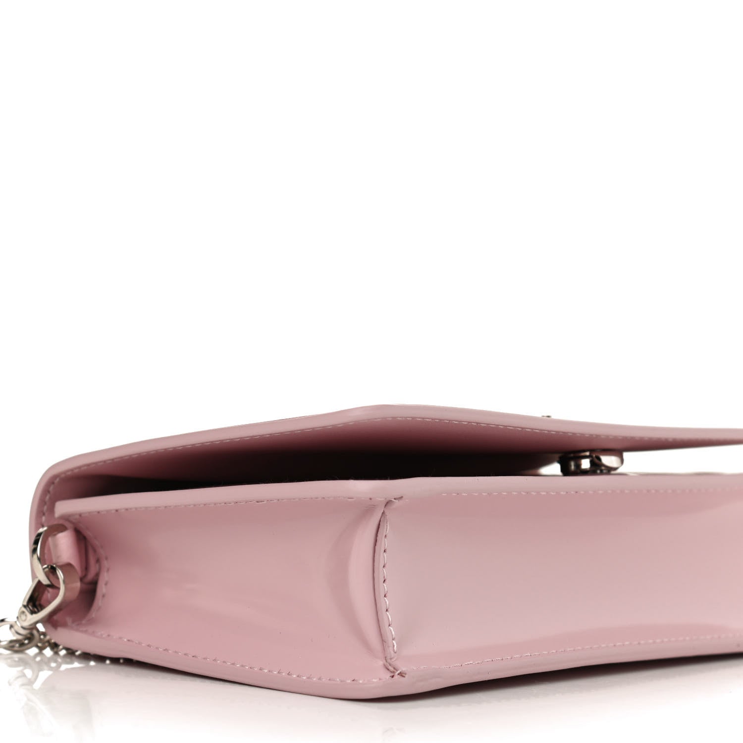 Prada Spazzolato Flap Slide Chain Shoulder Bag Alabastro 8 of 10
