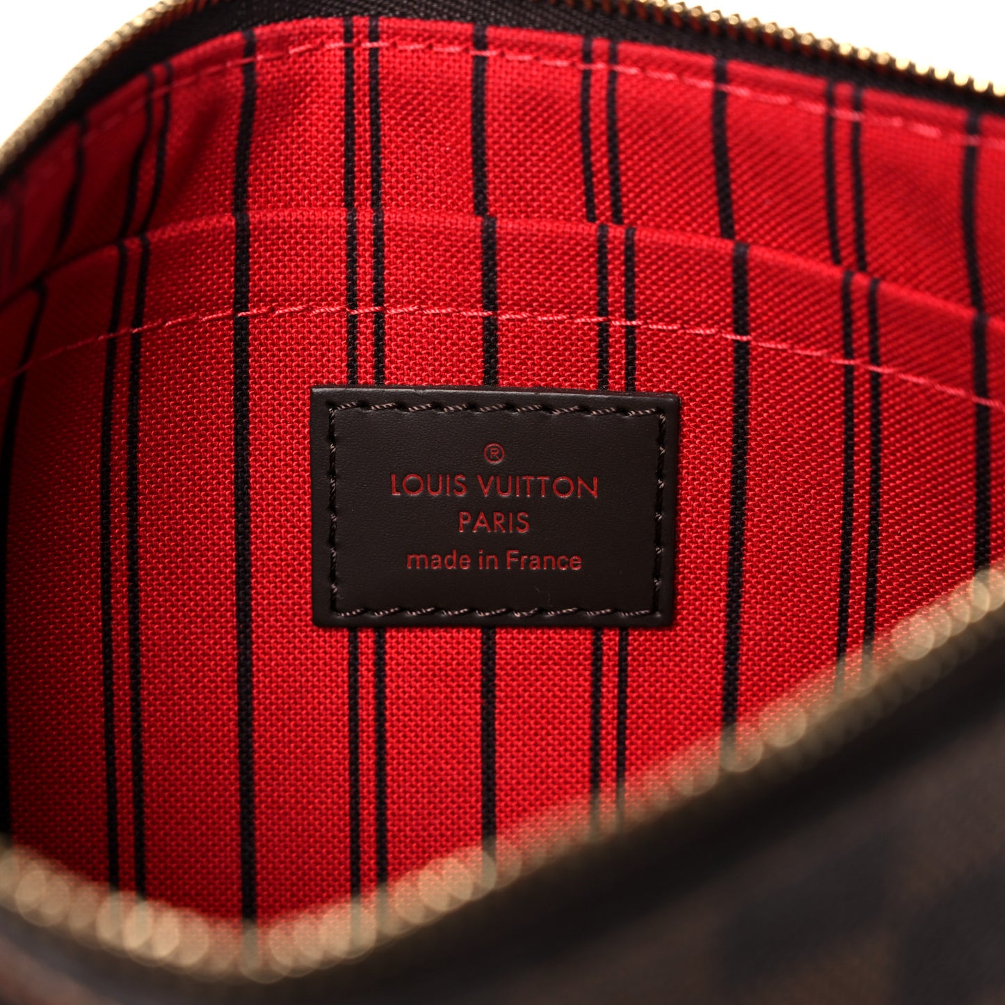 Damier Ebene Neverfull MM GM Pochette