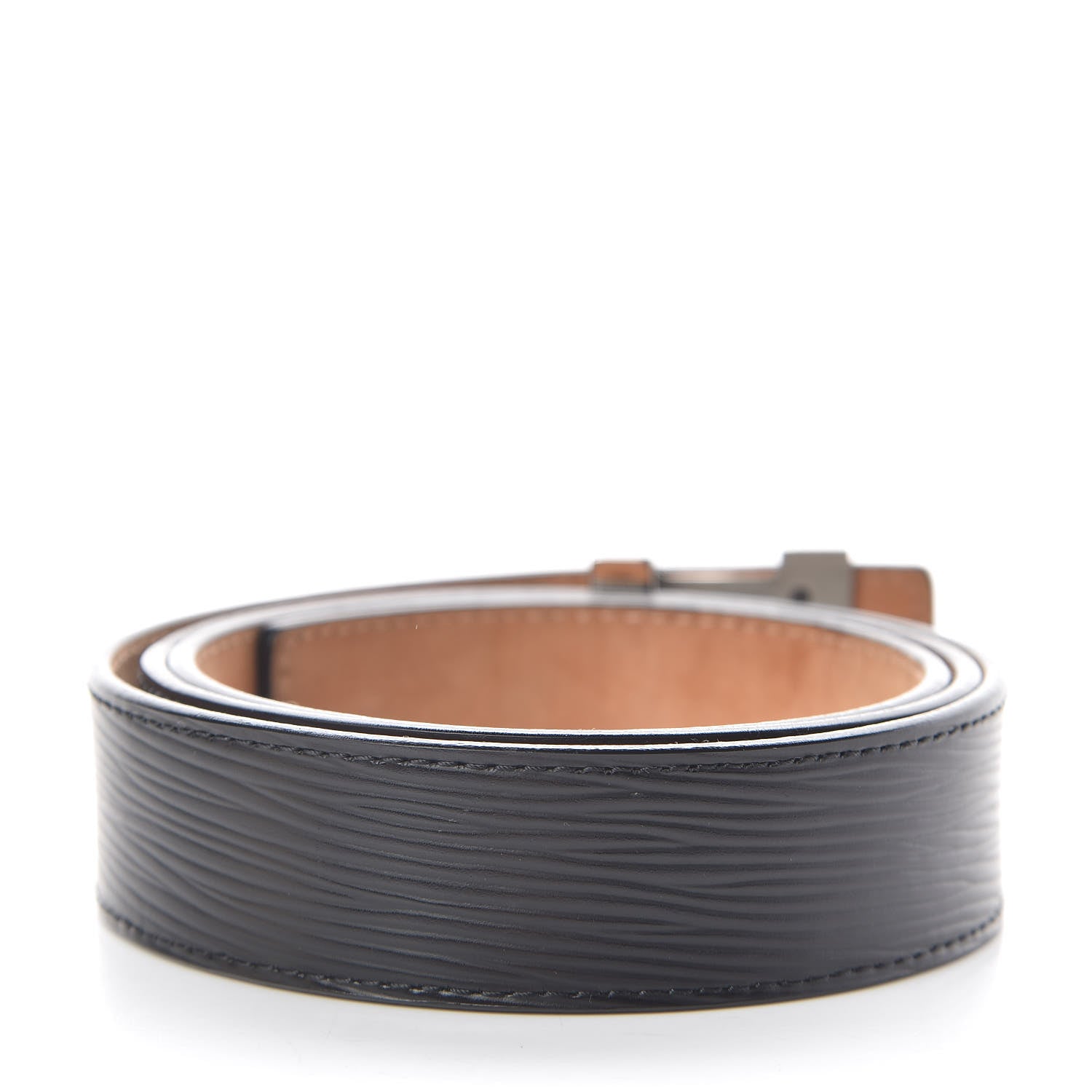 Louis Vuitton Epi Initials Belt 90 36 Black 3 of 7