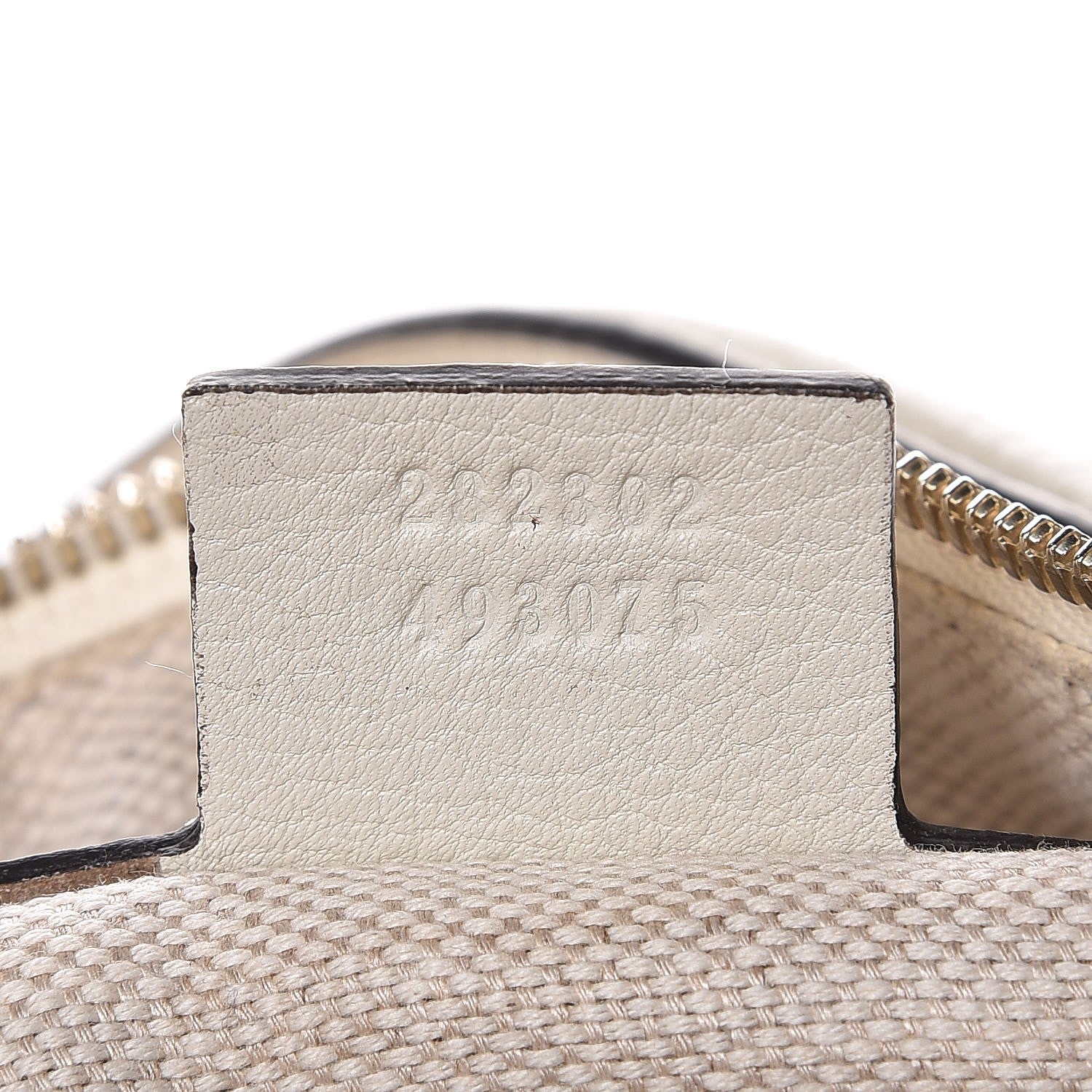 Gucci Pebbled Calfskin Medium Soho Boston Off White 6 of 21