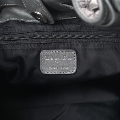 Christian Dior Satin Cannage Charming Hobo Grey 6 of 15