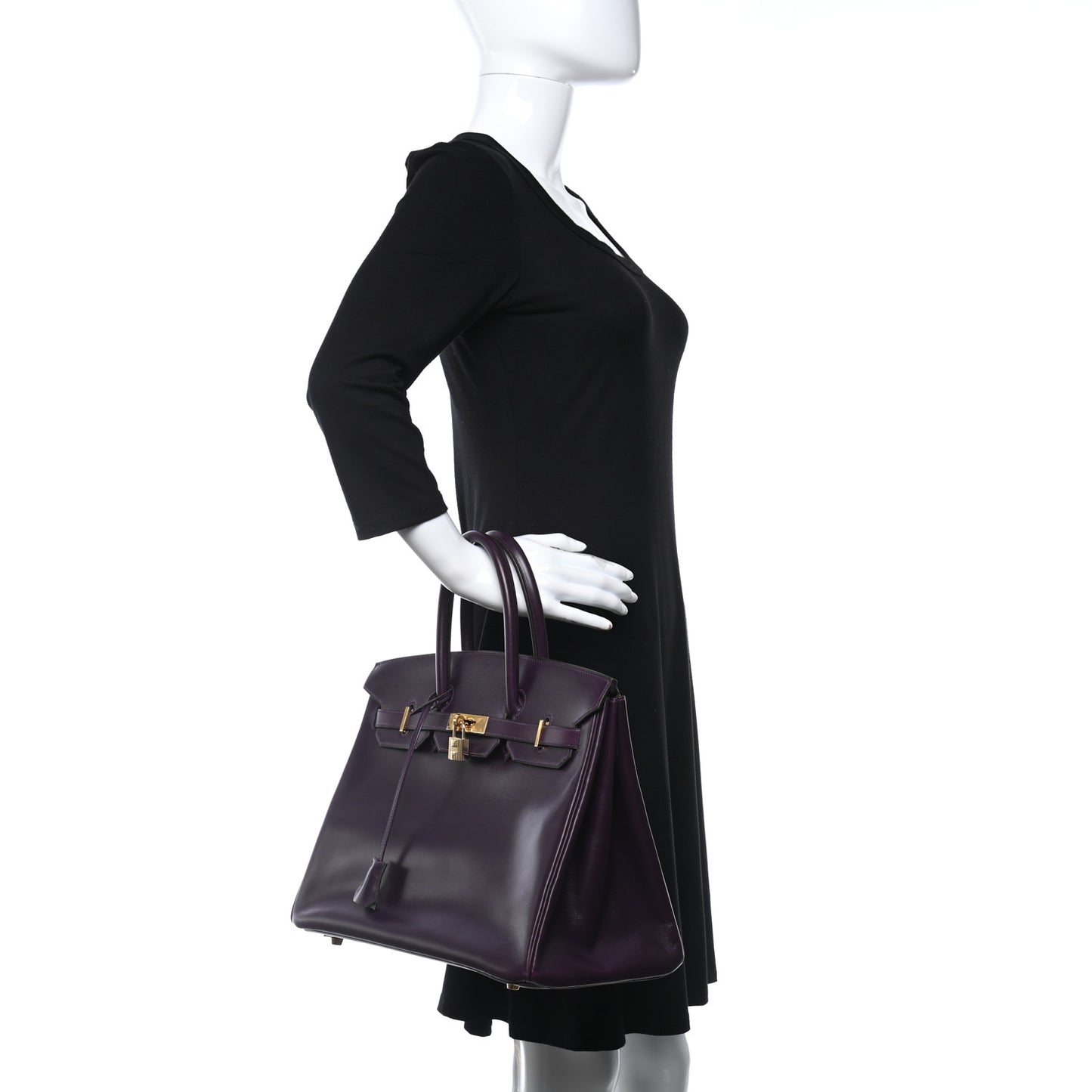 Box Birkin 35 Raisin
