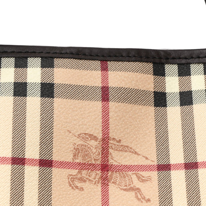 Burberry Haymarket Check Medium Regent Tote Chocolate 9 of 11