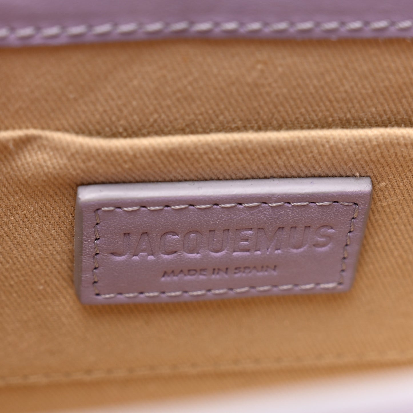 Smooth Calfskin Le Chiquito Noeud Lilac