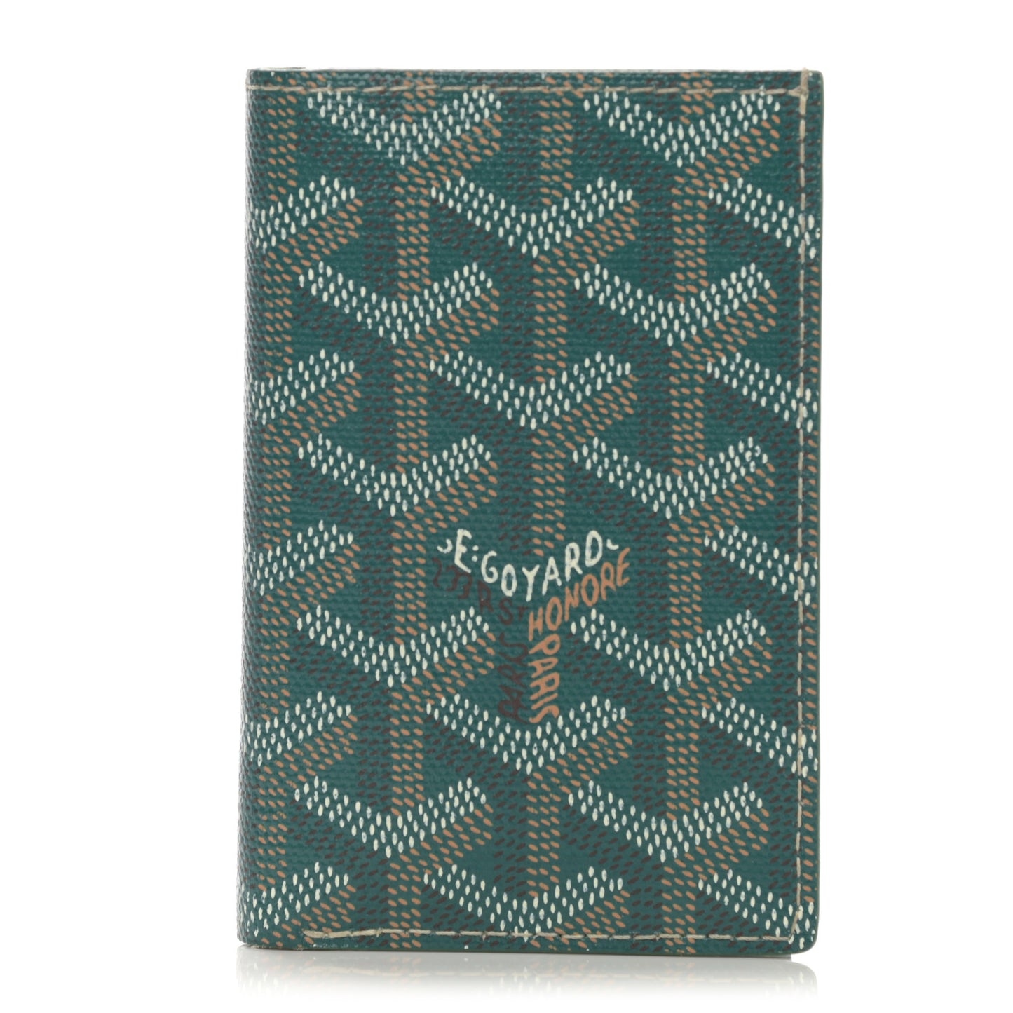 Goyardine Saint Pierre Card Holder Green