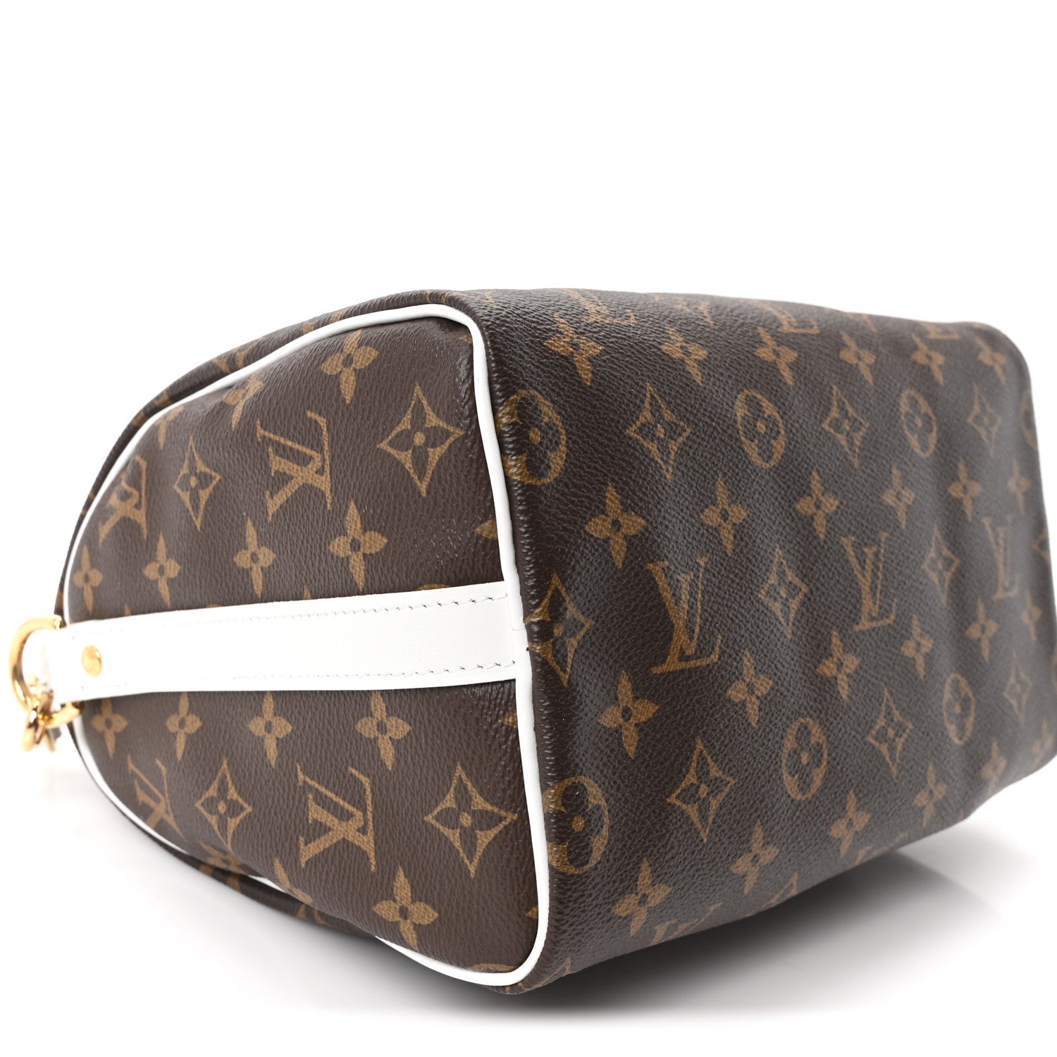 Louis Vuitton Monogram LV Match Speedy Bandouliere 25 White 8 of 9