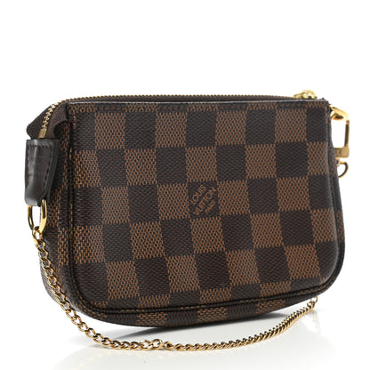 Louis Vuitton Damier Ebene Mini Pochette Accessories 3 of 7