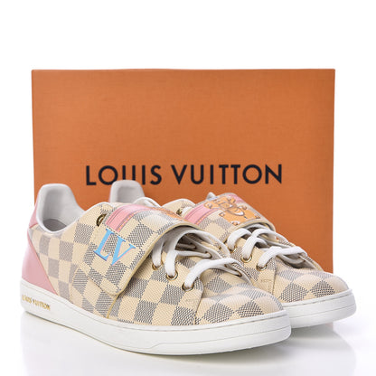 Louis Vuitton Damier Azur Summer Trunks Frontrow Sneakers 41 11 of 11