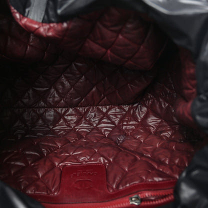 Chanel Lambskin Quilted Medium Coco Cocoon Reversible Tote Black 5 of 14