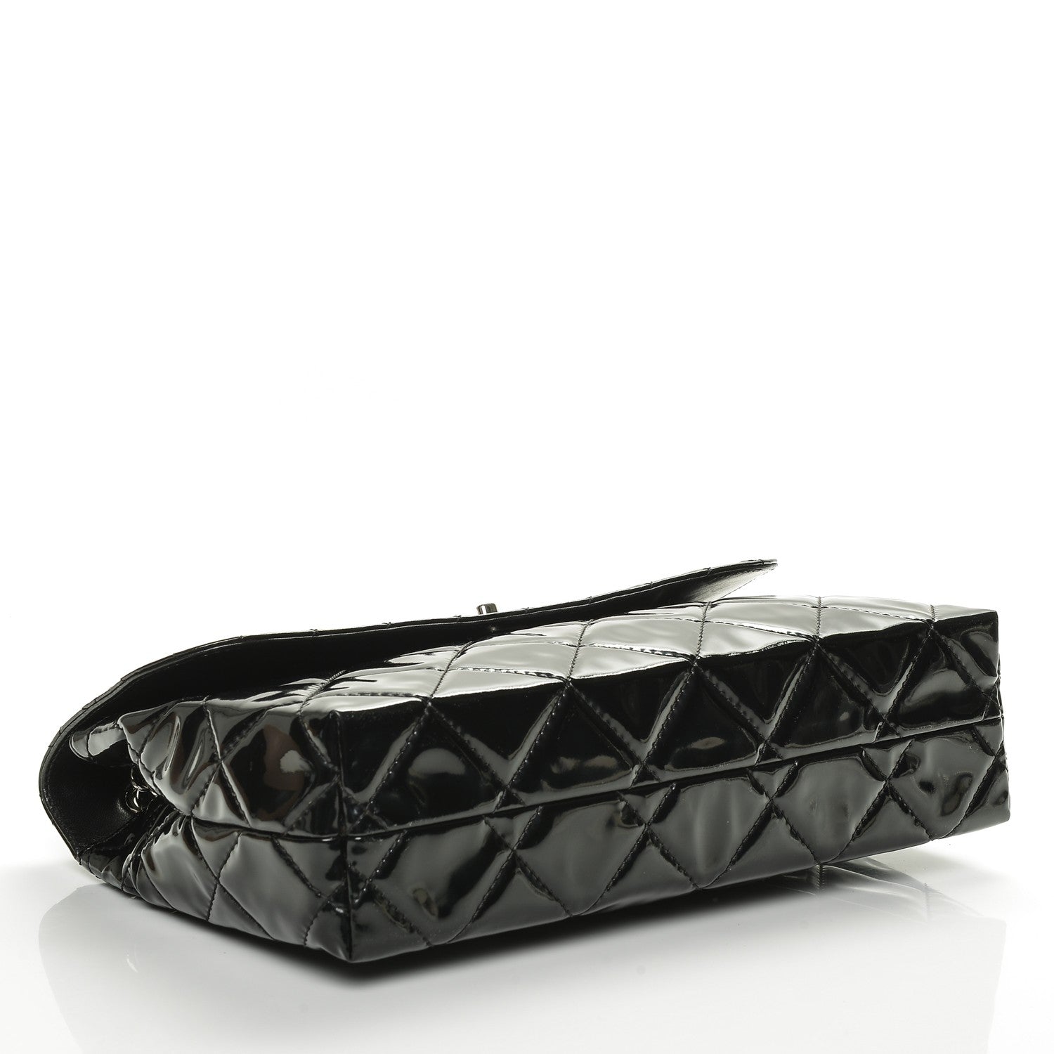 Chanel Vinyl Quilted In the Business Flap Bag Black 4 of 7