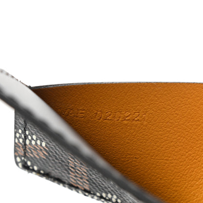 Goyard Goyardine Multi Slot Bi-Fold Wallet Black 7 of 8