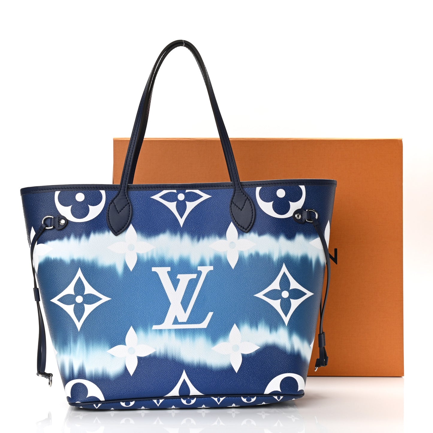 Monogram Escale Neverfull MM Blue