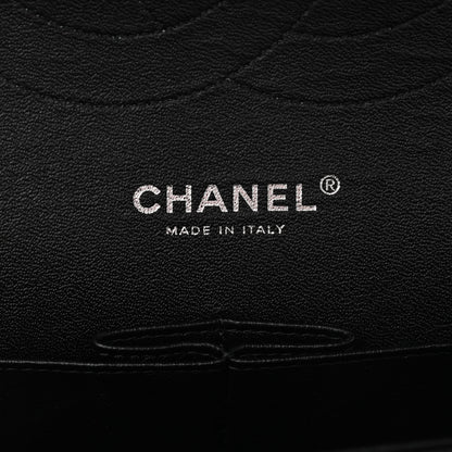 Chanel Patent Quilted Jumbo Double Flap Black 6 of 11