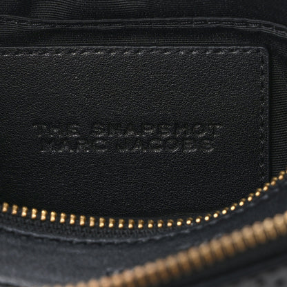 Marc Jacobs Perforated Calfskin Small Snapshot Camera Bag Black 7 of 11
