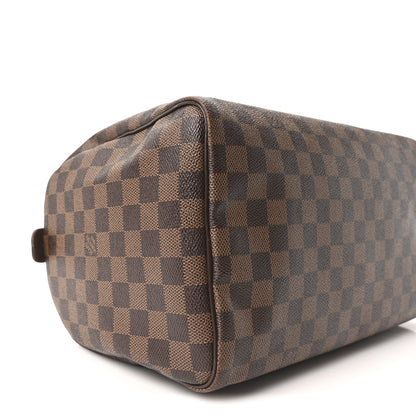 Louis Vuitton Damier Ebene Speedy 30 8 of 9