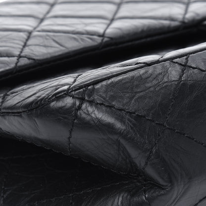Chanel Aged Calfskin Quilted 2.55 Reissue 227 Flap Black 11 of 17