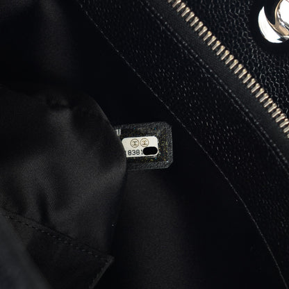 Chanel Caviar Quilted Grand Shopping Tote GST Black 7 of 7
