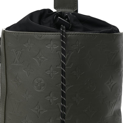 Louis Vuitton Shadow Monogram Chalk Slingbag Kaki 7 of 9