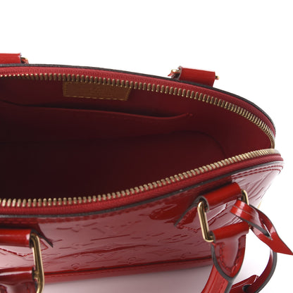 Louis Vuitton Vernis Alma BB Cherry 6 of 9