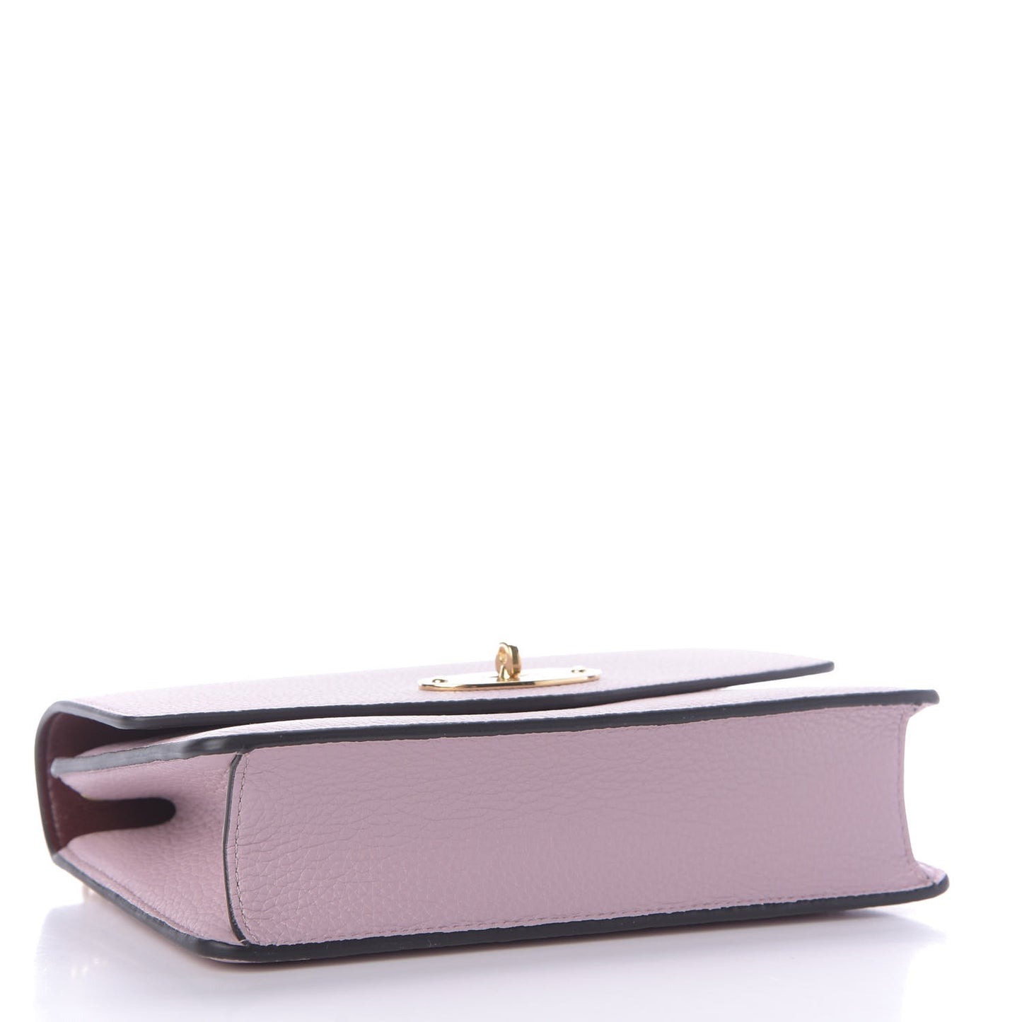 Natural Grain Calfskin Small Darley Satchel Blossom