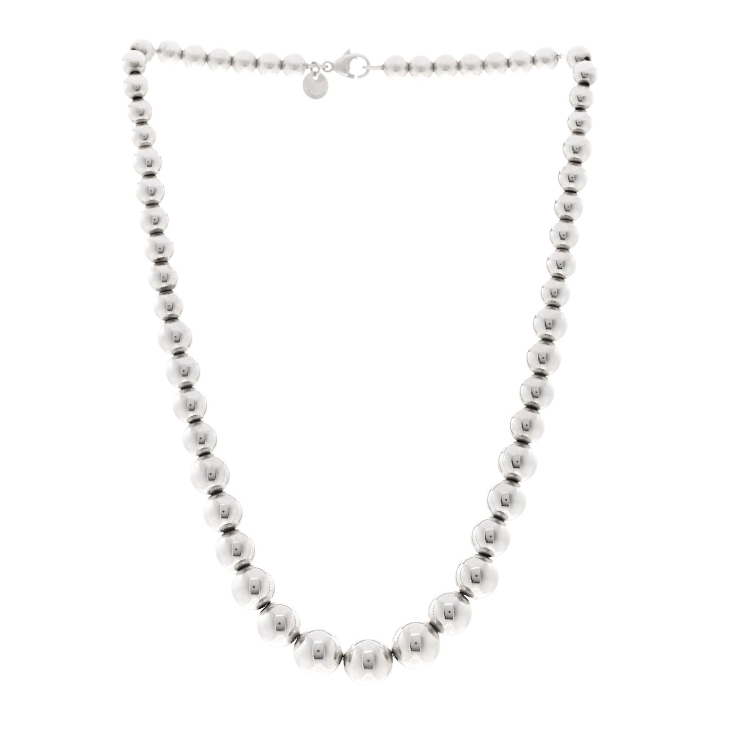Sterling Silver HardWear Graduated Ball Necklace