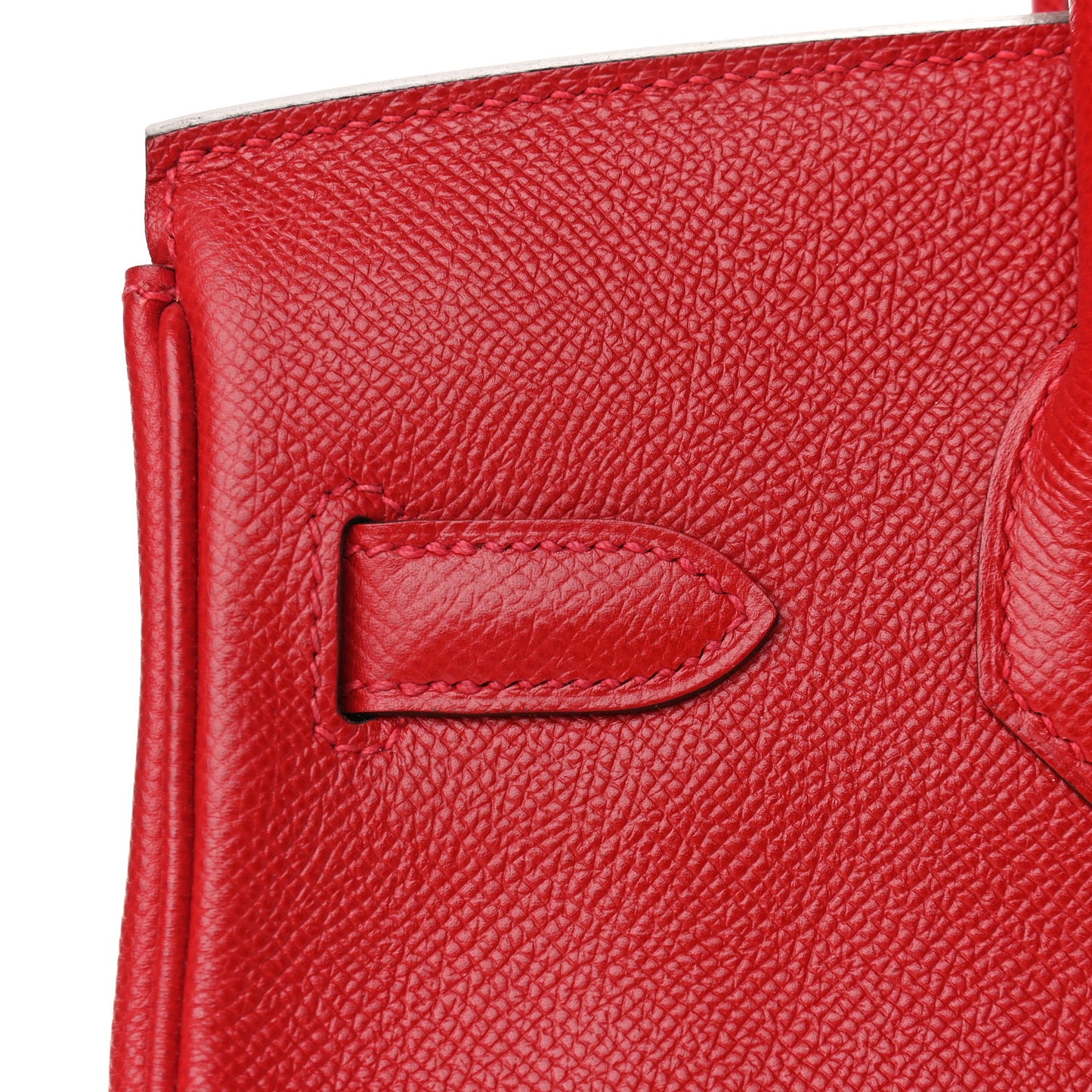 Epsom Birkin 30 Rouge Casaque