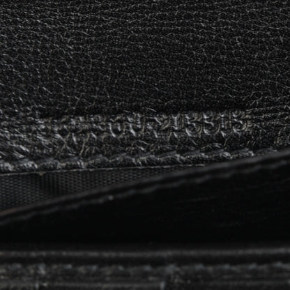 Gucci Leather Britt Continental Wallet Black 13 of 13