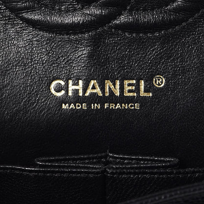 Chanel Caviar Quilted Medium Double Flap Black 7 of 12