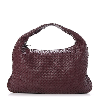 Bottega Veneta Nappa Intrecciato Large Veneta Hobo Aubergine 1 of 7