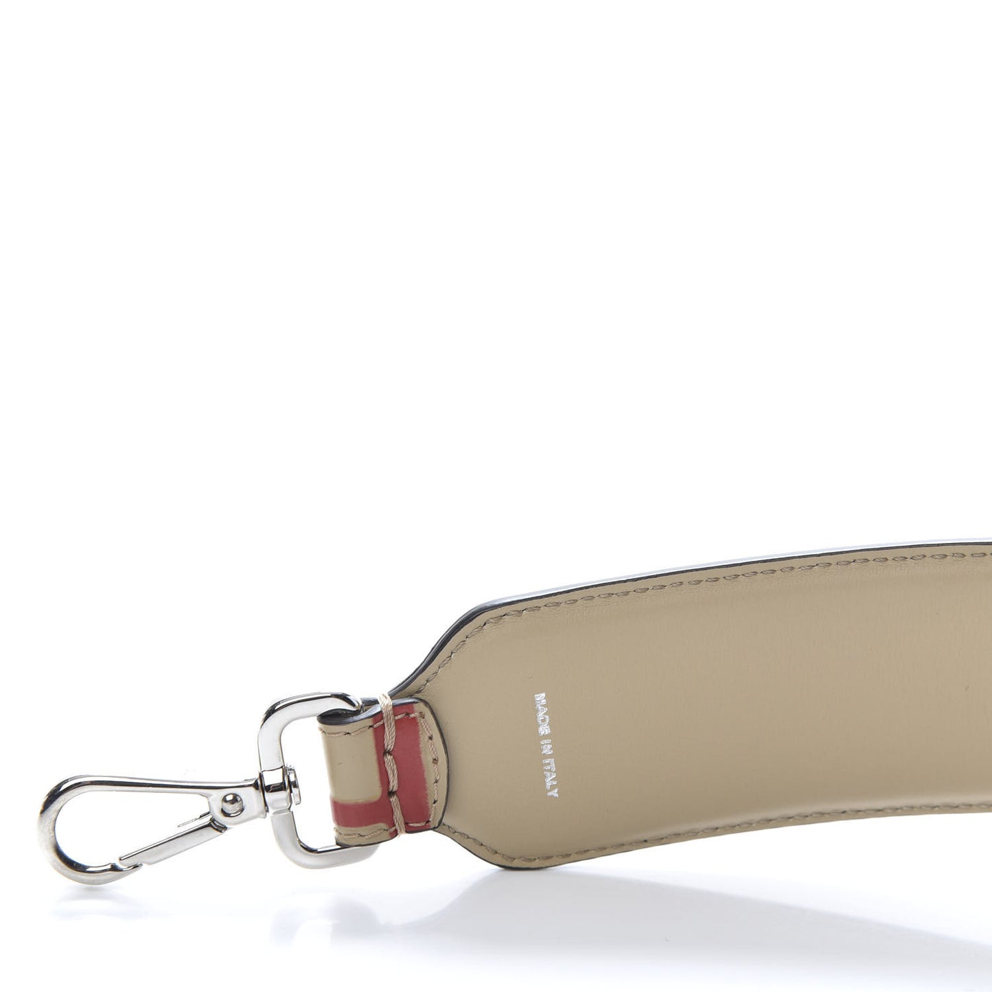 Calfskin FF Embossed Mini Strap You Amido Fiamma