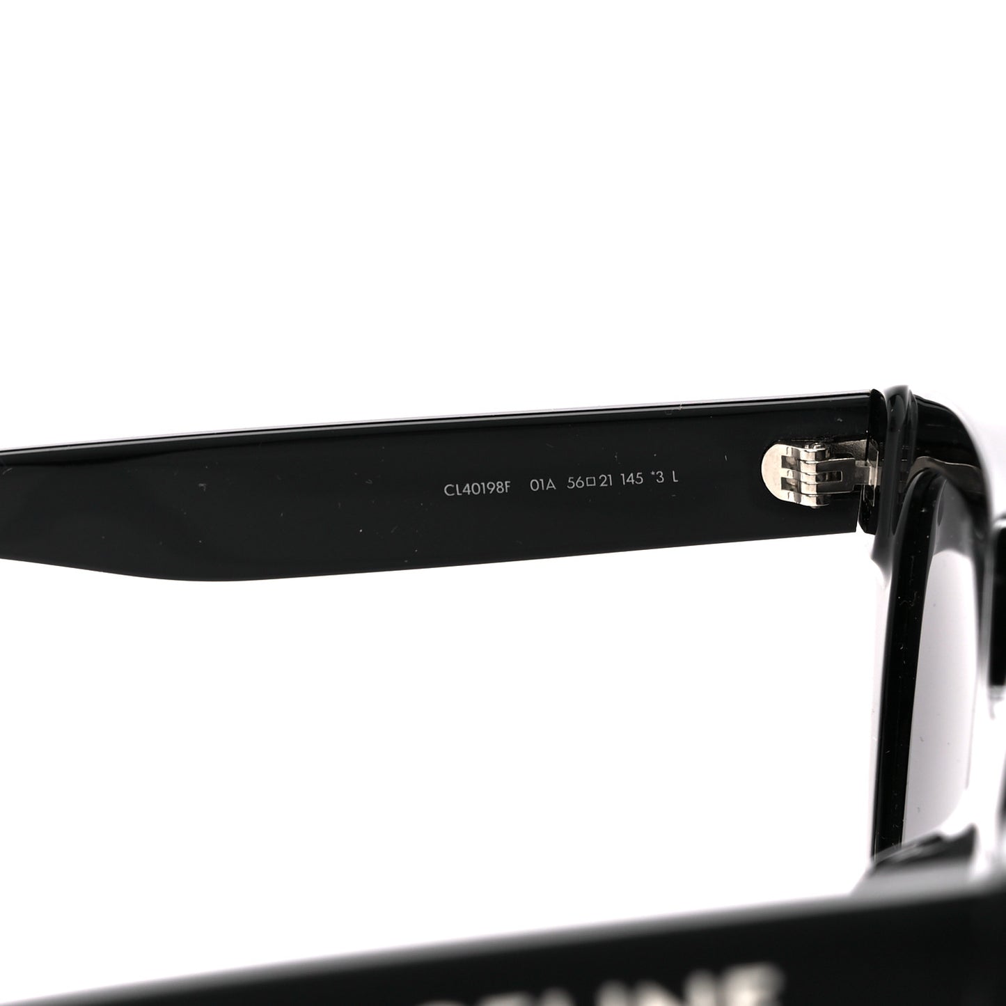 Acetate Sunglasses CL40198F Black
