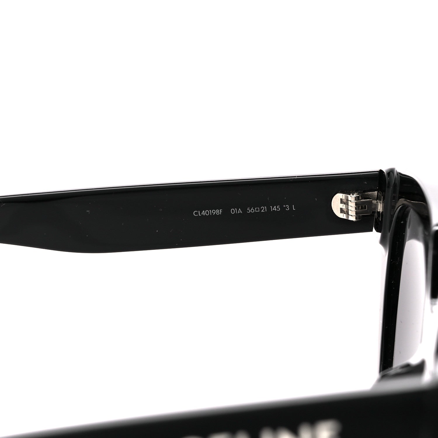 Celine Acetate Sunglasses CL40198F Black 5 of 8