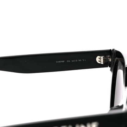 Celine Acetate Sunglasses CL40198F Black 5 of 8
