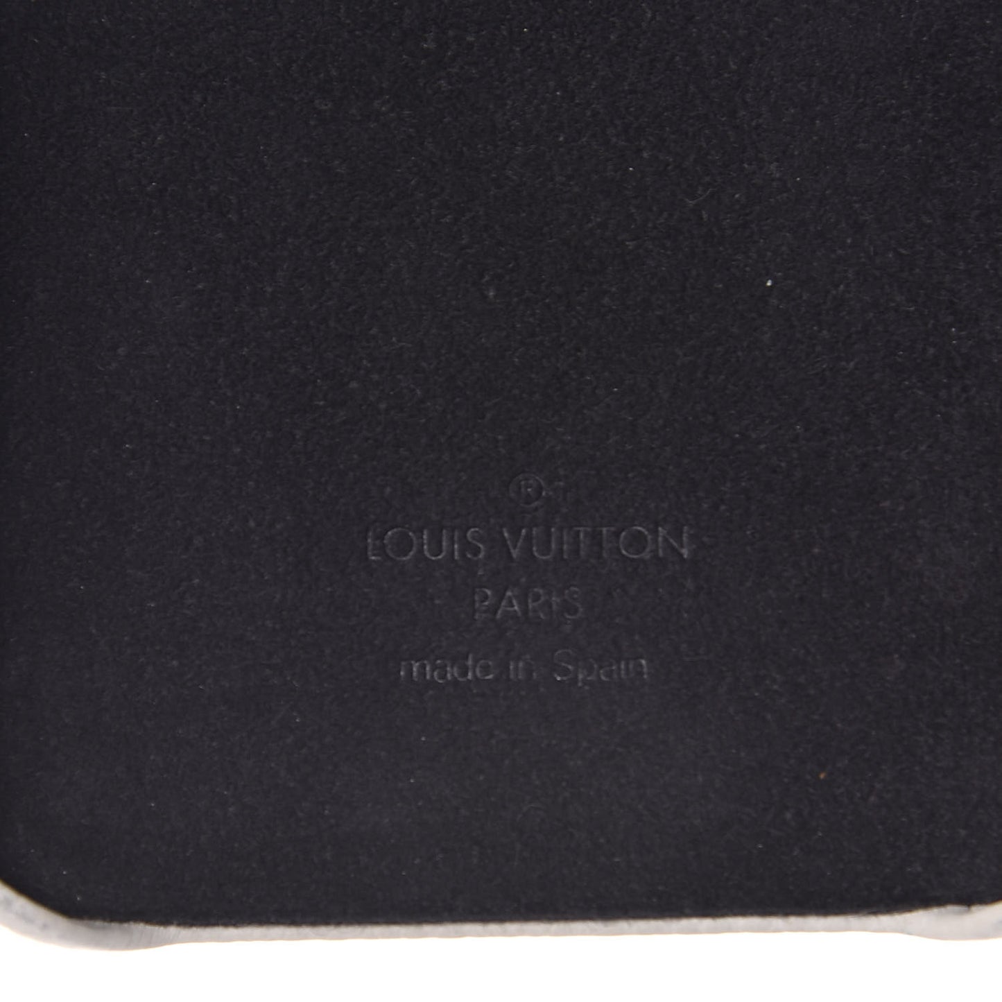 Monogram Taiga iPhone XS Max Bumper White