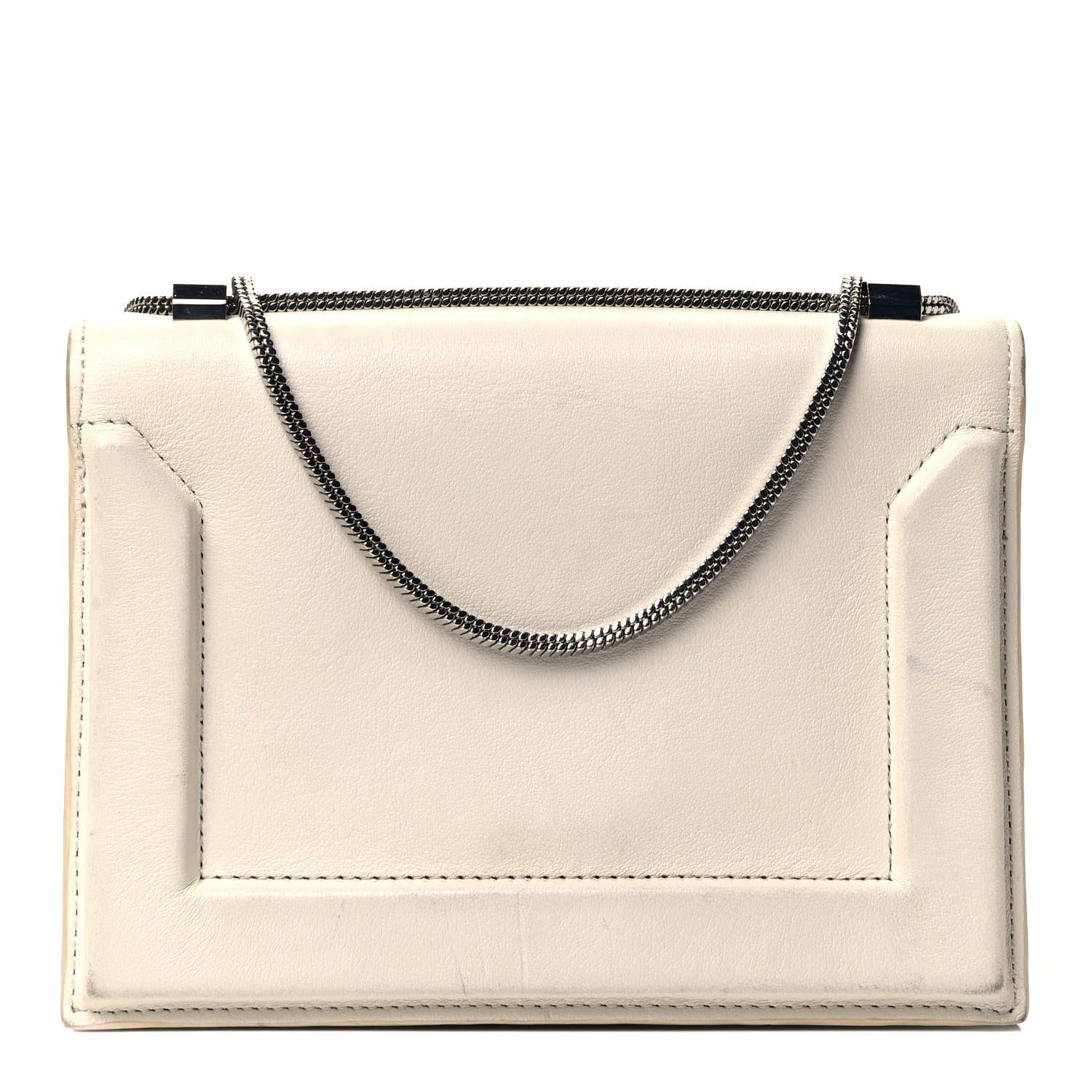 3.1 Phillip Lim Goatskin Mini Soleil Flap Bag White 1 of 5