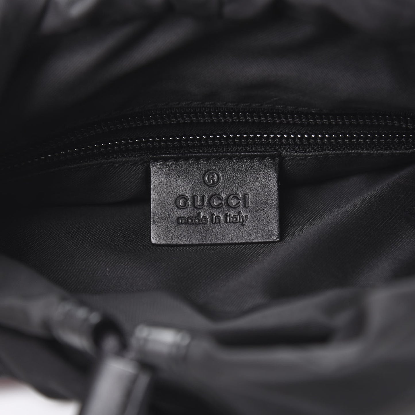 Nylon Monogram Flap Backpack Red
